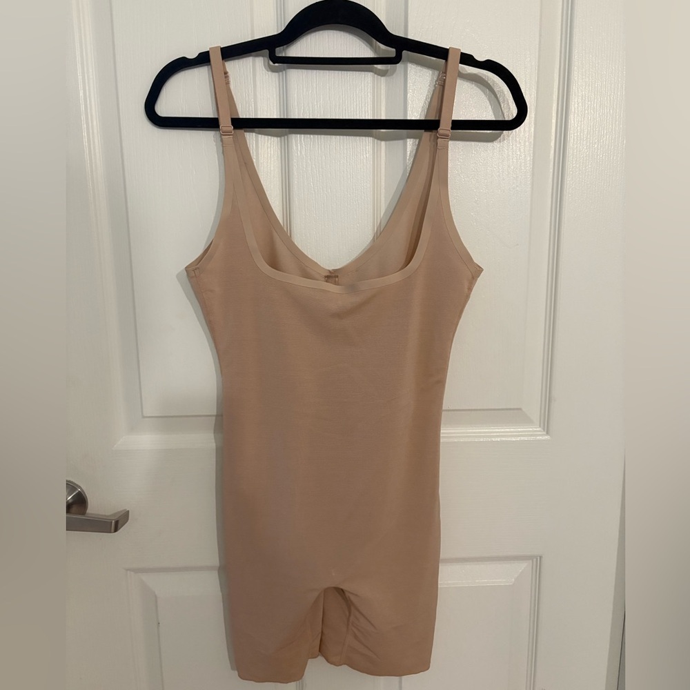 SKIMS Sheer Sculpt Open Bust Shapewear Bodysuit